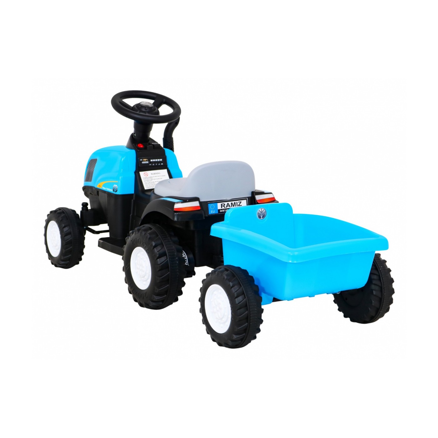 Tahač s přívěsem New Holland T7