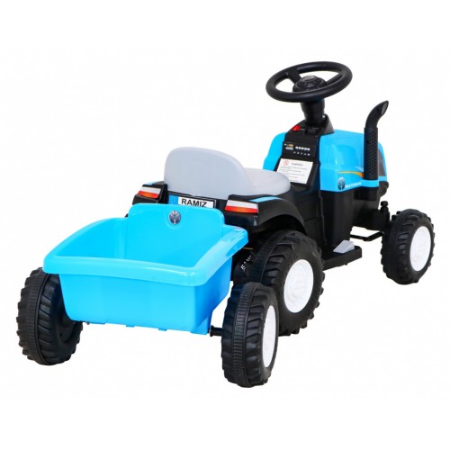 Tahač s přívěsem New Holland T7