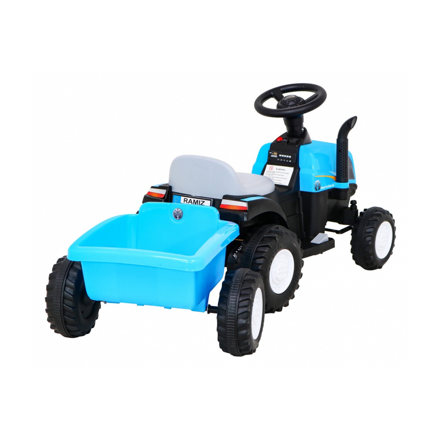 Tahač s přívěsem New Holland T7