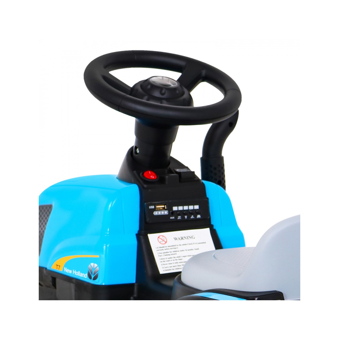 Tahač s přívěsem New Holland T7
