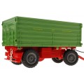 Bagr Traktor a dětský přívěs 3+ Dálkové ovládání + Pohyblivé kusy Zelená