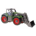 Bagr Traktor a dětský přívěs 3+ Dálkové ovládání + Pohyblivé kusy Zelená