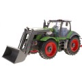 Bagr Traktor a dětský přívěs 3+ Dálkové ovládání + Pohyblivé kusy Zelená
