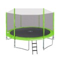 SkyRamiz zahradní trampolína 427 cm 14 stop dětská zelená + příslušenství