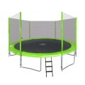 SkyRamiz zahradní trampolína 427 cm 14 stop dětská zelená + příslušenství