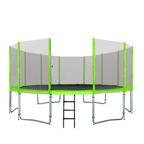 SkyRamiz zahradní trampolína 487 cm 16 stop dětská zelená + příslušenství