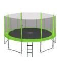 SkyRamiz zahradní trampolína 487 cm 16 stop dětská zelená + příslušenství