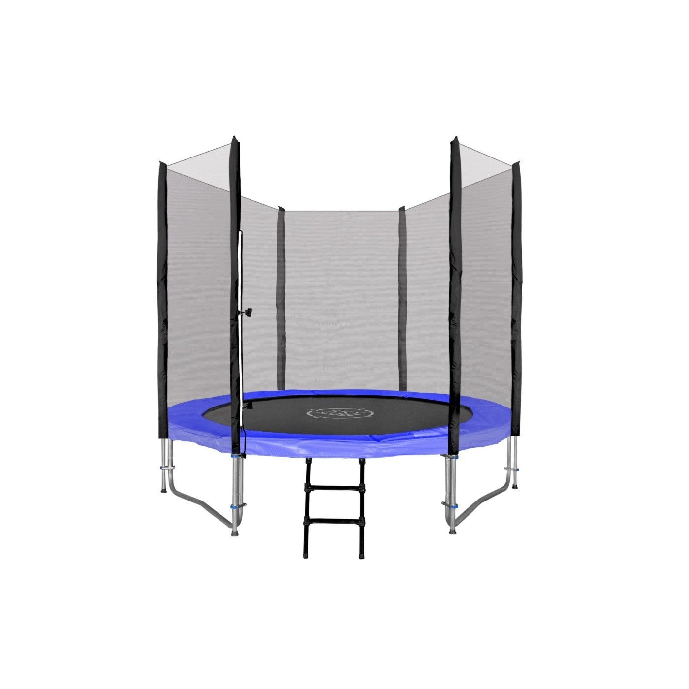 Dětská zahradní trampolína SkyRamiz 244 cm 8 stop modrá + příslušenství