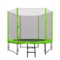 SkyRamiz zahradní trampolína 244cm 8ft dětská zelená + příslušenství
