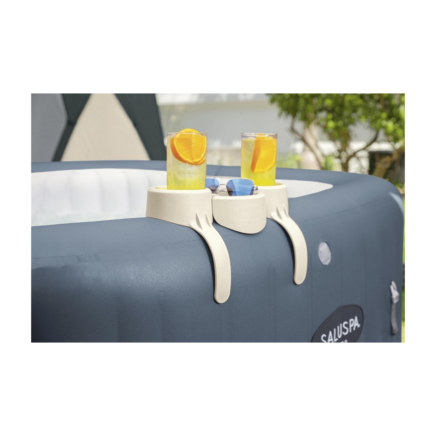 Držák na nápoje do vířivky BESTWAY Lay-Z-Spa Jacuzzi + 2 přihrádky + zásobník