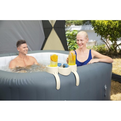 Držák na nápoje do vířivky BESTWAY Lay-Z-Spa Jacuzzi + 2 přihrádky + zásobník