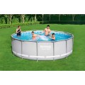 14ft ocelový bazén 427x122 cm POWERSteel 6v1 BESTWAY