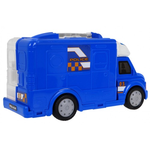 Kufřík policjení vůz s doplňky