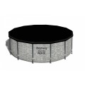 Steel Pro MAX Rack bazén 427x122 imitace kamene 14 stop BESTWAY 5v1 + příslušenství