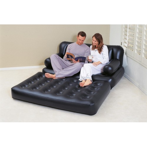 Multifunkční rozkládací pohovka 188 152 64 cm BESTWAY