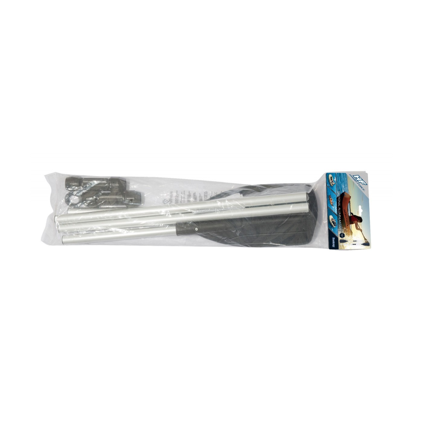 Dvojitá hliníková plavecká pádla 2v1 BESTWAY 145 cm/218 cm