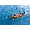Dvojitá hliníková plavecká pádla 2v1 BESTWAY 145 cm/218 cm