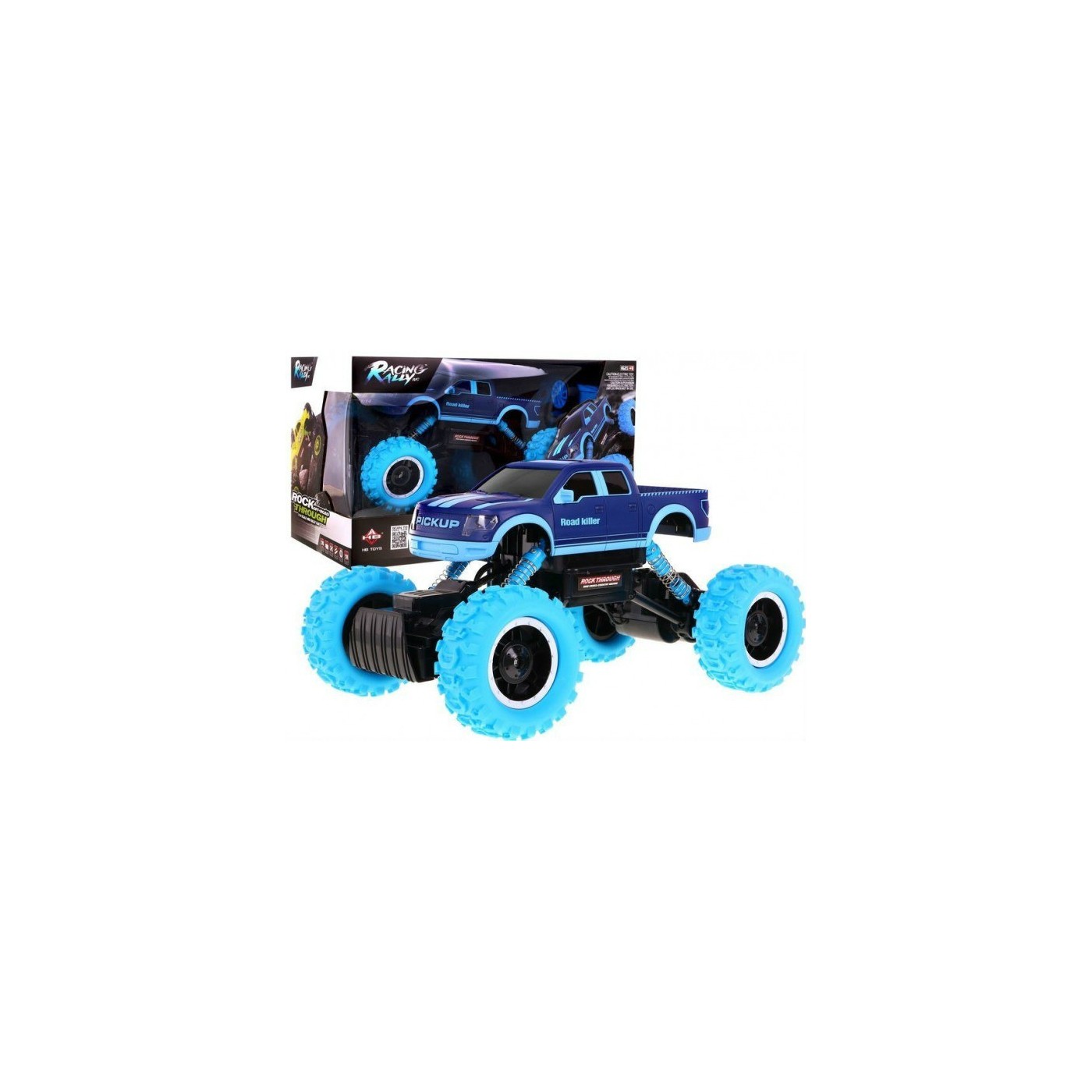 Autíčko Crawler Rock Through R C 2,4 Ghz modré