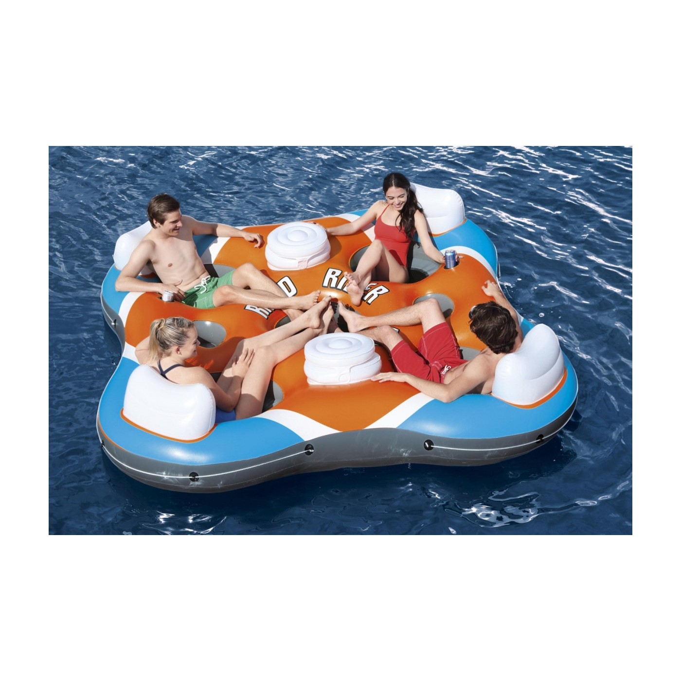 Plavecký ostrov BESTWAY 257 257 cm pro 4 osoby