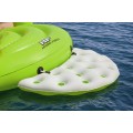 Plavecký ostrov Kick Back pro 5 osob BESTWAY 275x255x65cm + Podesta + 5 držáků na nápoje