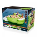 Plavecký ostrov Kick Back pro 5 osob BESTWAY 275x255x65cm + Podesta + 5 držáků na nápoje