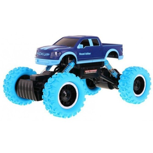 Autíčko Crawler Rock Through R C 2,4 Ghz modré