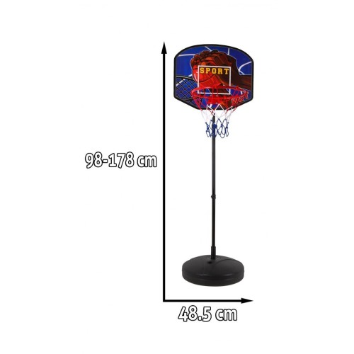 Dětská sportovní sada 3v1 3+ box + šipky + basketbal + doplňky