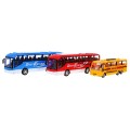 3 modely dětských autobusů 3+ školní autobus + vyhlídkové autobusy + živé barvy