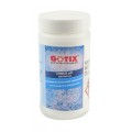 BESTWAY Pool Sada chemikálií pro čištění bazénů 5v1 Kit + Chlortix T + Floktix + Algae Fighter I + Minus pH + Testovací proužky