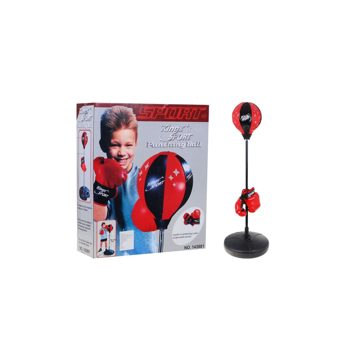 Boxovací sada pro děti 5+ Sportovní hračka + Pytel + Rukavice