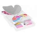 Sada na make-up barevná motýl pro děti 3+ Kosmetika + doplňky