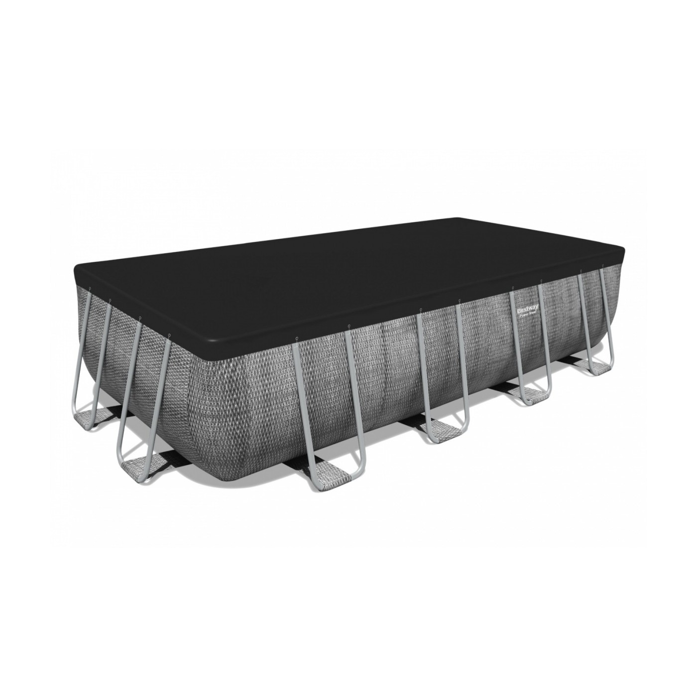 Power Steel rám bazén 488x244x122 imitace ratanu 16x8FT BESTWAY 6V1
