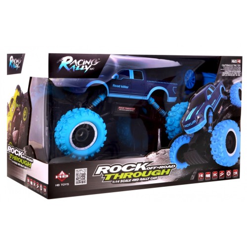 Autíčko Crawler Rock Through R C 2,4 Ghz modré