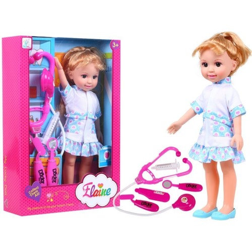 Fashion sada zdravotní sestra blondýnka