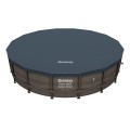 16ft ocelový bazén 488x122 cm Power Steel Deluxe Ratan S