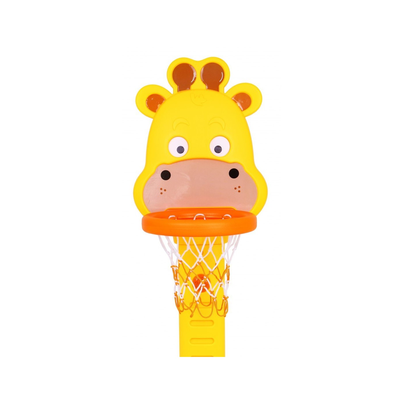 Žirafa 4v1 dětská sportovní sada 3+ basketbalové ráfky šipky výškoměr