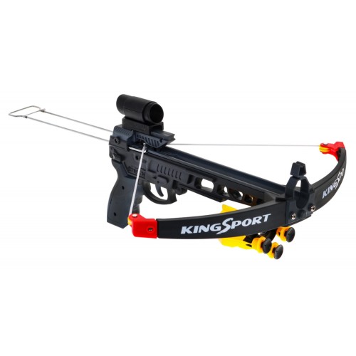 Kuše pro děti 6+ Sportovní sada 7 ks. + Štít + 5 Zvonků + zaměřovač