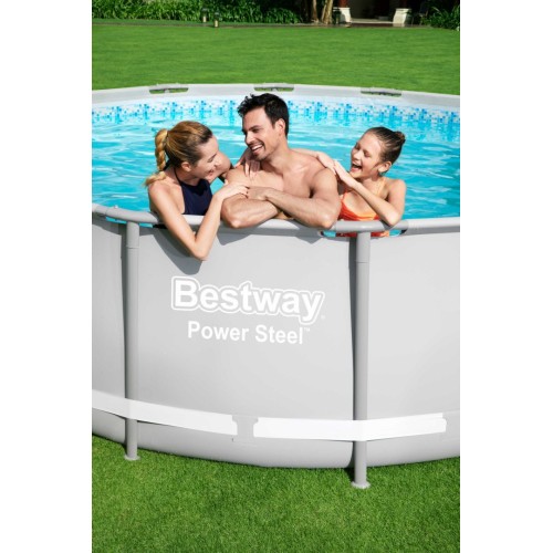 16ft ocelový bazén 488x122 cm POWERSteel 6v1 BESTWAY
