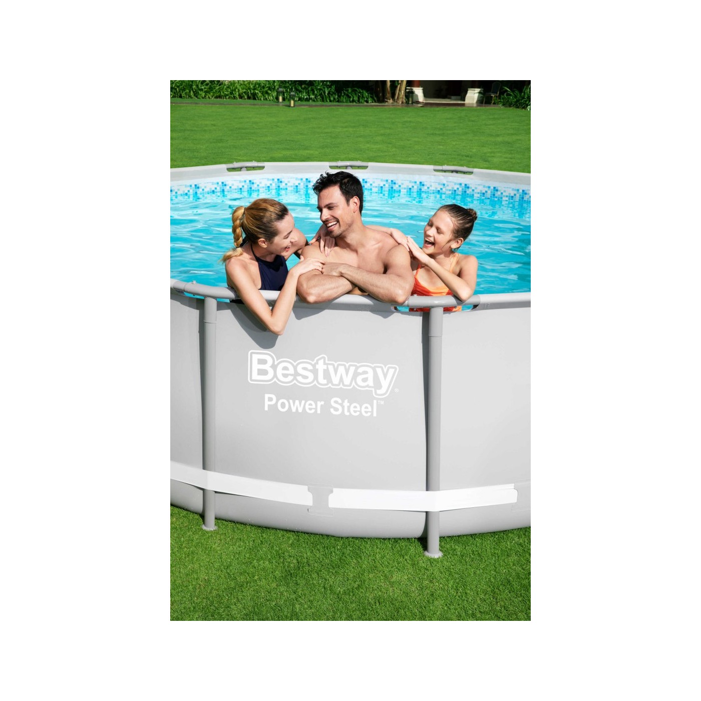 16ft ocelový bazén 488x122 cm POWERSteel 6v1 BESTWAY