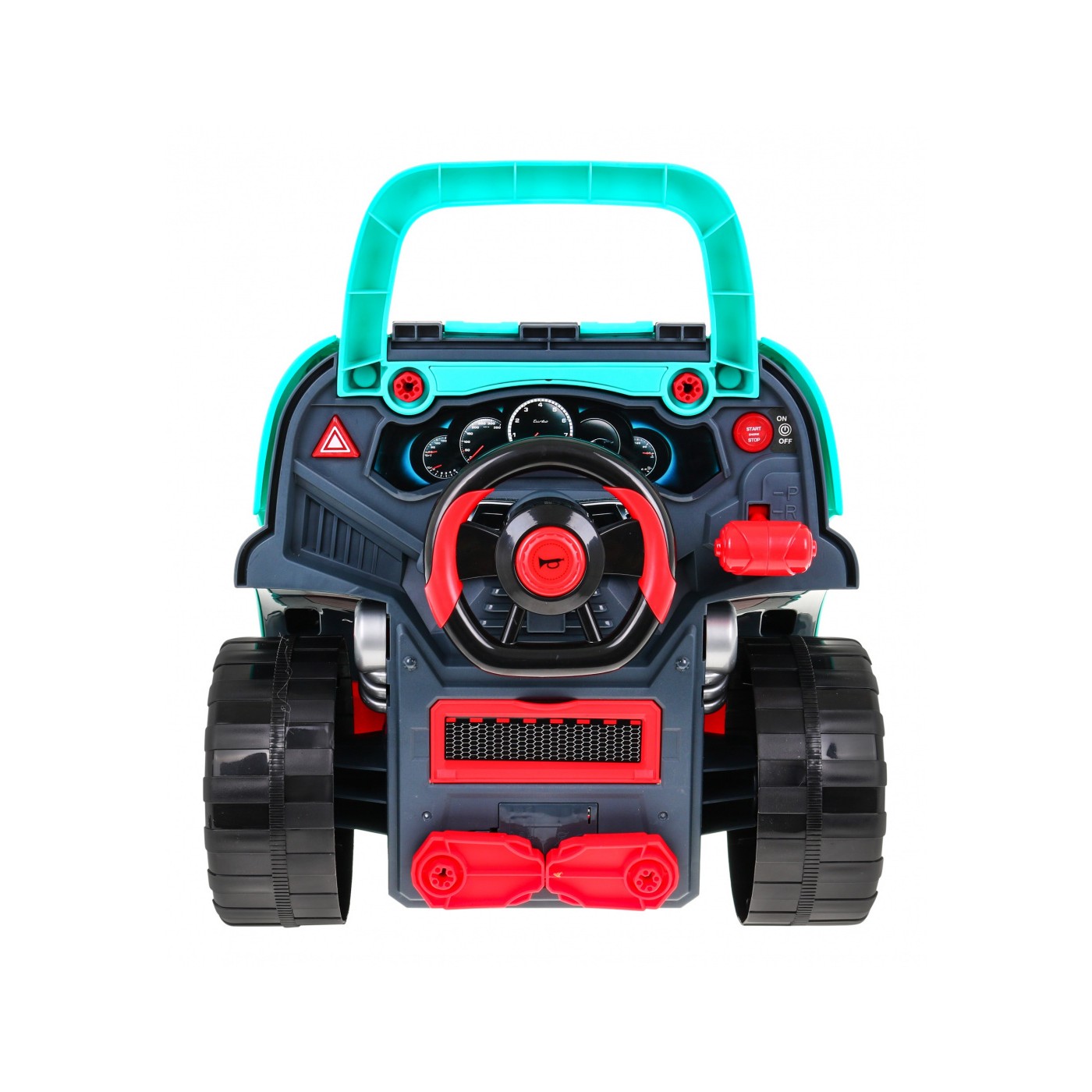 Auto s motorem na opravu pro děti 3+ Nástroje + Interaktivní kokpit + Dálkové ovládání 61 el. Sada Little Mechanic