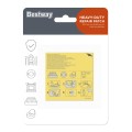 Sada 10 opravných podložek na PVC materiál 6,5x6,5cm BESTWAY