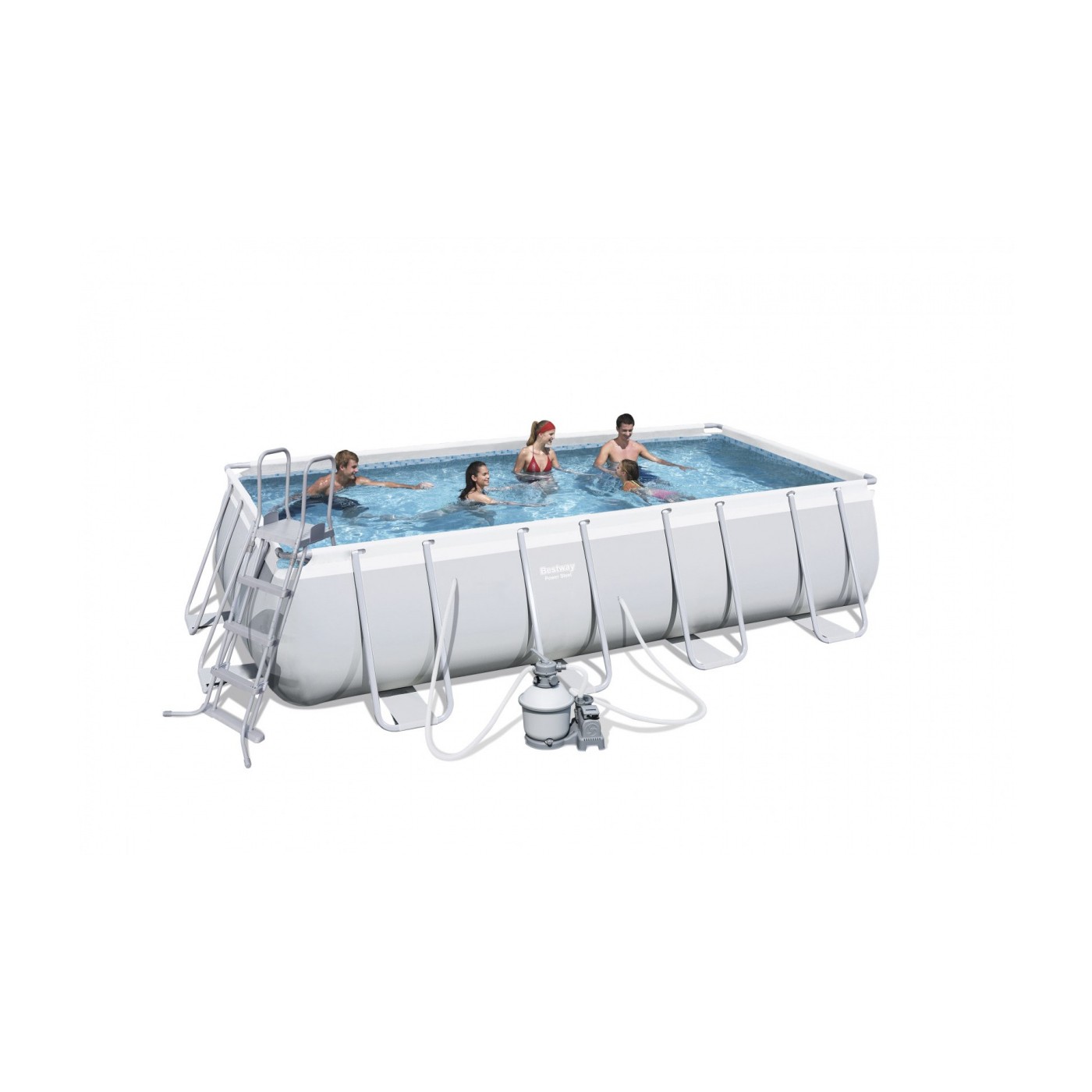 16ft ocelový bazén 488x274x122 cm POWERSteel BESTWAY