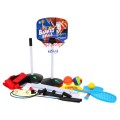 Sportovní sada 5 v 1, basketbal, volejbal, badminton, pá