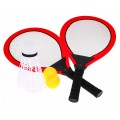 Dětská tenisová sada 3+ sportovní hračka + 2 rakety + 2 míčky + šipka