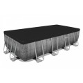 Ocelový bazén Power Steel 549x274x122 imitace ratanu 18x9FT BESTWAY 6v1 