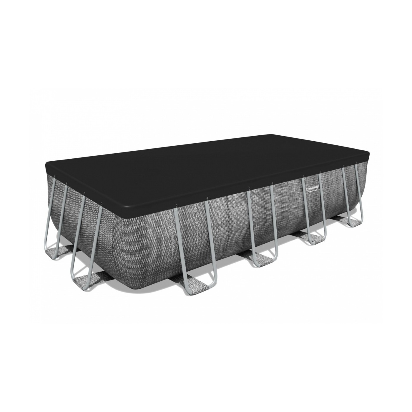 Ocelový bazén Power Steel 549x274x122 imitace ratanu 18x9FT BESTWAY 6v1 