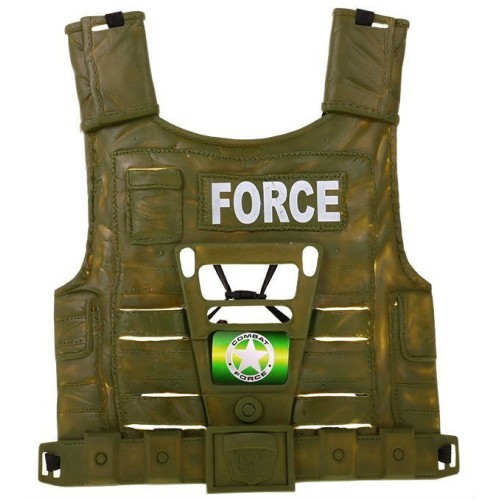 Soldier set pro děti 3+ Interaktivní efekty 15 el. + přilba + vesta + puška + vysílačka