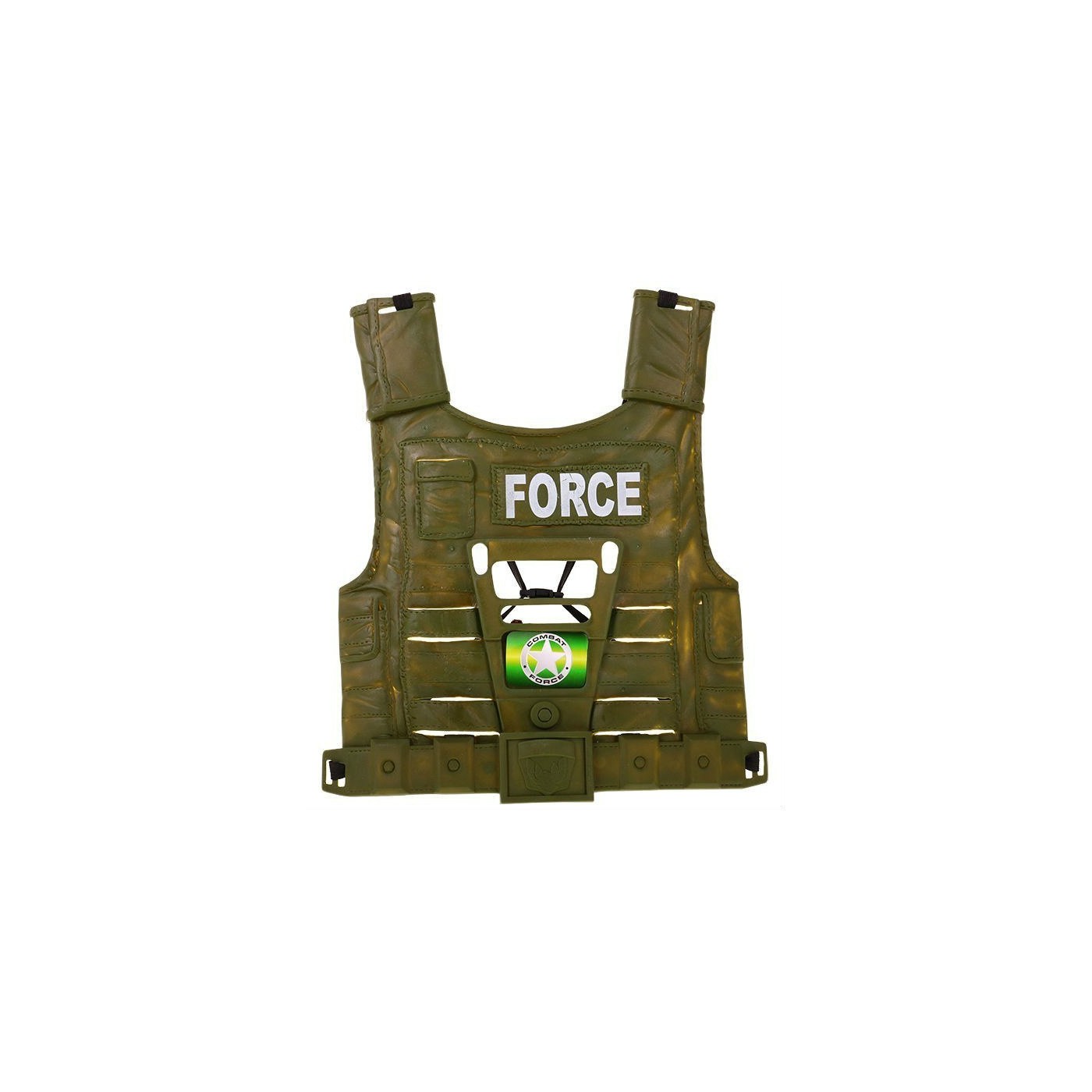 Soldier set pro děti 3+ Interaktivní efekty 15 el. + přilba + vesta + puška + vysílačka