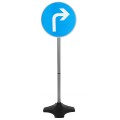Dopravní značky 80cm, 5 ks