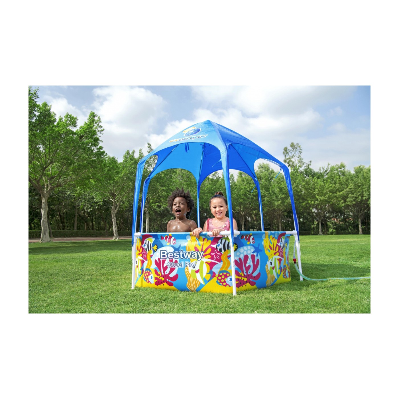 Ocelový BAZÉN Bestway 183x51 SPLASH-IN-SHADE